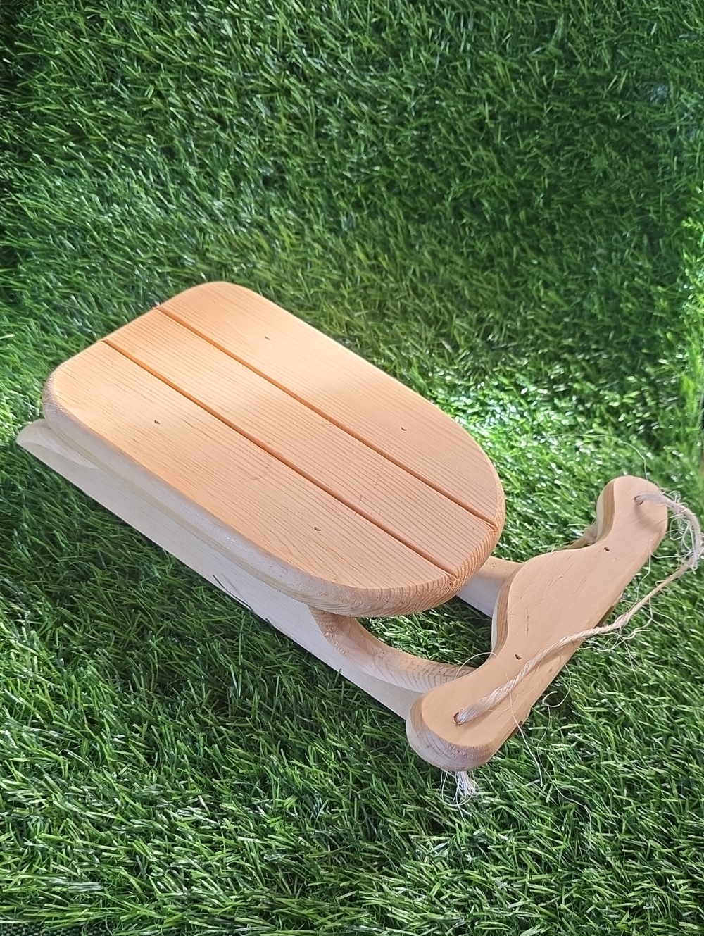 11.5" Wooden Sled Decoration
